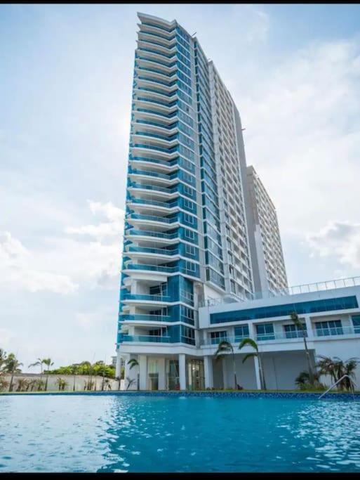 Apto De Playa Con Hermosa Vista Frente Al Mar Apartment Nueva Gorgona Exterior photo