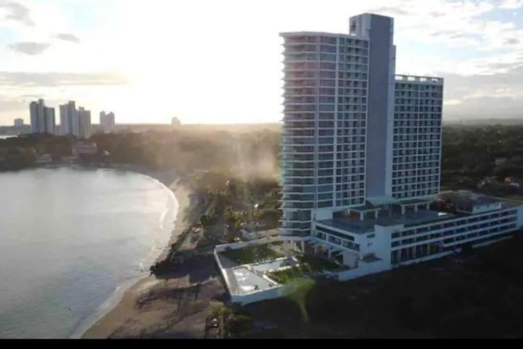 Apto De Playa Con Hermosa Vista Frente Al Mar Apartment Nueva Gorgona Exterior photo