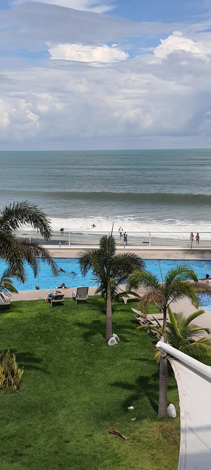 Apto De Playa Con Hermosa Vista Frente Al Mar Apartment Nueva Gorgona Exterior photo